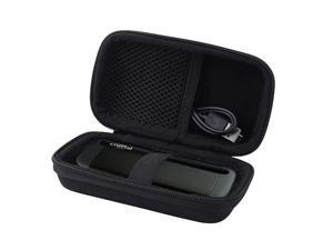 Hard Carrying Case Case Compatible for Crucial 1TB500GB X8 Portable SSD Carrying Hard Carrying Case Case Compatible for Crucial 1TB500GB X8 Portable SSD Carrying