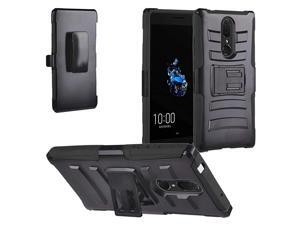 for Coolpad Legacy 636 2019 3705A Hybrid Phone Case wStandBelt Clip Holster NOTG Black for Coolpad Legacy 636 2019 3705A Hybrid Phone Case wStandBelt Clip Holster NOTG Black