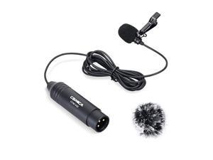 XLR Microphone CVMV02C Cardioid XLR Lavalier Lapel Microphone Microphone for Camera Canon Sony Panasonic Camcorders Zoom H4n H5 H6 Tascam DR40 DR100 Recorders 1 Pack59ft XLR Microphone CVMV02C Cardioid XLR Lavalier Lapel Microphone Microphone for Camera Canon Sony Panasonic Camcorders Zoom H4n H5 H6 Tascam DR40 DR100 Recorders 1 Pack59ft