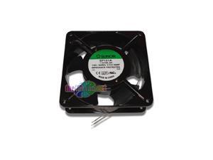 SP101A-1123HBL-GN AC Fan Ball Flange Mount, 115V, 0.21A-0.18A, 20W-18W, 50 Hz-60 Hz, 2750 rpm-3050 RPM, 120 mm L x 120 mm W x 38 mm H SP101A-1123HBL-GN AC Fan Ball Flange Mount, 115V, 0.21A-0.18A, 20W-18W, 50 Hz-60 Hz, 2750 rpm-3050 RPM, 120 mm L x 120 mm W x 38 mm H