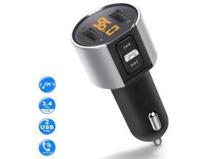 Car Bluetooth In-Car Wireless FM Transmitter MP3 Radio Adapter 2 USB Charger Car Bluetooth In-Car Wireless FM Transmitter MP3 Radio Adapter 2 USB Charger