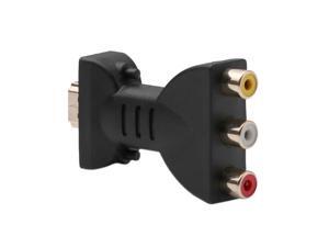 HDMI To 3 RCA Video Audio Converter HDMI To AV Video Adapter Gold-plated Converter For Signal Transfer HDMI To 3 RCA Video Audio Converter HDMI To AV Video Adapter Gold-plated Converter For Signal Transfer