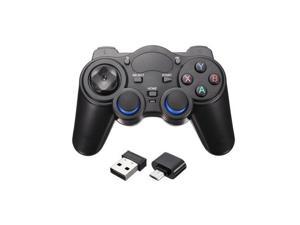 2.4G  Wireless Gaming Controller Gamepad for PC/PC 360 & PS3 & Android & Smart TV& Set-top box (Black)