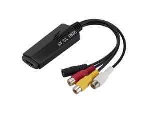 HDMI To AV Adapter HD Video Converter For HDMI To RCA AV / CVSB L / R Video 1080P HDMI2AV Support NTSC PAL Output HDMI To AV Adapter HD Video Converter For HDMI To RCA AV / CVSB L / R Video 1080P HDMI2AV Support NTSC PAL Output
