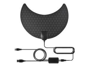 TV Antenna, Indoor Amplified HD Digital TV Antenna 200 Miles Range -HDTV Amplifier Signal Booster 4K HD Local Channels Support 4K 1080P Full HD Channels