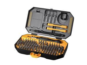 JAKEMY 145 Piece High Quality Precision Screwdriver Set Computer Repair Tool Kits Electronics Maintenance Tools for iPhone, iPad, Cell Phone,Tablet PC, Laptop,Computer,Clock,Watch and more