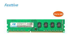 Festtive AMD RAM 16GB DDR3 Memory 1600 MHz AMD Edition Memory Non-ECC DDR3 1600 (PC3 12800) Desktop Memory Model Only for AMD Desktop