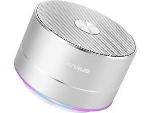 Portable Wireless Bluetooth Speaker with Built-in-Mic,Handsfree Call,AUX Line,TF Card,HD Sound and Bass for iPhone Ipad Android Smartphone and More (Silver) Portable Wireless Bluetooth Speaker with Built-in-Mic,Handsfree Call,AUX Line,TF Card,HD Sound and Bass for iPhone Ipad Android Smartphone and More (Silver)