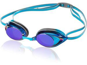 Unisex-Adult Swim Goggles Mirrored(Horizon Blue)