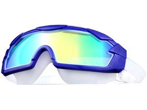 Swimming Goggles for Kid Anti-Fog Leak Proof UV Protection Child Boy Girl Teen(Blue)