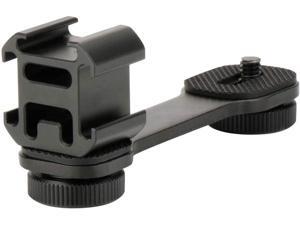 Triple Cold Shoe Mount Adapter Vlog Video Microphone Extension Bar for Zhiyun Smooth 4 DJI Osmo Pocket Osmo Mobile 3 Feiyutech Vimble 2 3-Axis Gimbal Accessories Triple Cold Shoe Mount Adapter Vlog Video Microphone Extension Bar for Zhiyun Smooth 4 DJI Osmo Pocket Osmo Mobile 3 Feiyutech Vimble 2 3-Axis Gimbal Accessories