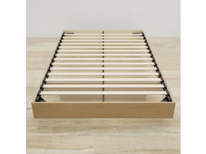 Nexera 346005 Queen Size Platform Bed, Natural Maple