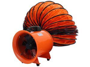 VEVOR 12 Extractor Fan Blower Ventilator 5M Duct Hose Electrical Exhaust Industrial