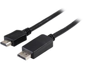 Jaramp DisplayPort to HD Cable Adapter, DP to HDMI (M/M), DP2HDMI, 1080P, 10 ft. (P582-010)