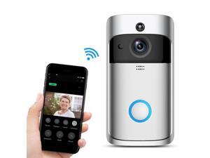 Wireless Doorbell Camera Waterproof WiFi Doorbell Security Camera With Chime Cloud Storage Two-Way Talk PIR Motion Detection Night Vision Wireless Doorbell Camera Waterproof WiFi Doorbell Security Camera With Chime Cloud Storage Two-Way Talk PIR Motion Detection Night Vision