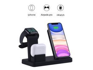 3 In 1 Wireless Charger, Wireless Charging Station Compatible With Apple Watch Series 5/4/3/2/1, AirPods Pro, IPhone 11 Pro Max Xs Max Xs XR X 8 8 Plus 3 In 1 Wireless Charger, Wireless Charging Station Compatible With Apple Watch Series 5/4/3/2/1, AirPods Pro, IPhone 11 Pro Max Xs Max Xs XR X 8 8 Plus
