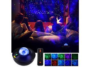 DONWELL Smart LED Projector Light Ocean Wave Star Sky WiFi Projector for Night Light Mood Ambiance Bedroom Party Decoration Compatible with Alexa & Google Home with Music Speaker Remote Control DONWELL Smart LED Projector Light Ocean Wave Star Sky WiFi Projector for Night Light Mood Ambiance Bedroom Party Decoration Compatible with Alexa & Google Home with Music Speaker Remote Control