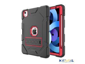 Donwell For iPad Air 4th Gen 10.9 inch 2020,For Apple iPad Air (2020)/Apple iPad Air (4th Generation) /Apple iPad Air 10.9'' 2020 Shockproof TPU Pencil Holder Kickstand Case Cover Donwell For iPad Air 4th Gen 10.9 inch 2020,For Apple iPad Air (2020)/Apple iPad Air (4th Generation) /Apple iPad Air 10.9'' 2020 Shockproof TPU Pencil Holder Kickstand Case Cover