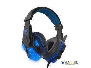 Donwell For PC PS4PS4 Pro/Slim New Xbox One 3DS Laptop Gaming Headset,PC Wired with Mic LED Lights 3.5mm Headphones Stereo Bass Surround Volume Control, Valentines Day gift Vday Donwell For PC PS4PS4 Pro/Slim New Xbox One 3DS Laptop Gaming Headset,PC Wired with Mic LED Lights 3.5mm Headphones Stereo Bass Surround Volume Control, Valentines Day gift Vday