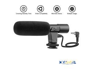 Donwell 3.5mm External Stereo Microphone For Canon Nikon DSLR Camera DV Camcorder Phone,3.5mm Condenser Microphone Stereo Video Audio Camera Professional Recording Mic Donwell 3.5mm External Stereo Microphone For Canon Nikon DSLR Camera DV Camcorder Phone,3.5mm Condenser Microphone Stereo Video Audio Camera Professional Recording Mic