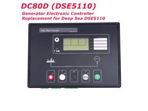 MEBAY DC80D Auto Start Generator Electronic Controller Control Module Replacement for DSE5110 Deep Sea MEBAY DC80D Auto Start Generator Electronic Controller Control Module Replacement for DSE5110 Deep Sea
