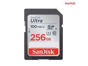 SanDisk 256GB Ultra SDHC UHS-I Memory Card - 100MB/s, C10, U1, Full HD, SD Card - SDSDUNR-256G-GN6IN SanDisk 256GB Ultra SDHC UHS-I Memory Card - 100MB/s, C10, U1, Full HD, SD Card - SDSDUNR-256G-GN6IN