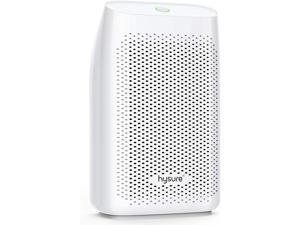 hysure Dehumidifier,700ml Compact Deshumidificador 1200 Cubic Feet(215 sq ft) Quiet Room Dehumidifier, Portable Dehumidifier Bathroom Dehumidifier for Dorm Room, Baby Room, Home