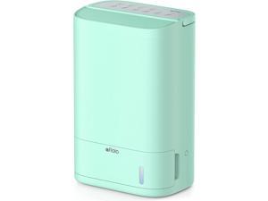 Afloia Dehumidifier for Medium/Large Rooms and Basements, Washable Filter & Continuous Drain Hose, Quiet & Efficient Intelligent Humidity Control Green
