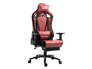 Walsport High-Back Racing Gaming Chair Office Chair Recliner Computer Chair Adjustable Desk Chair with Massage Lumbar Support Footrest