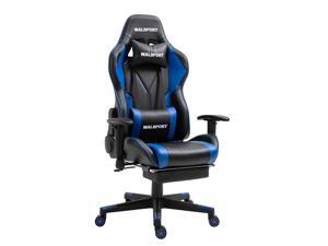 Walsport Massage Gaming Chair Racing Office Computer Game Chair with High Backrest Recliner Desk Chair Executive Ergonomic Adjustable Swivel Task Chair with Headrest and Lumbar Support Walsport Massage Gaming Chair Racing Office Computer Game Chair with High Backrest Recliner Desk Chair Executive Ergonomic Adjustable Swivel Task Chair with Headrest and Lumbar Support