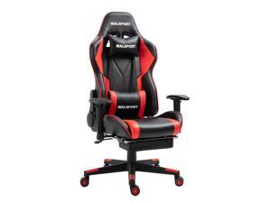 Walsport Massage  Gaming Chair Racing Office Computer Game Chair with High Backrest Recliner Desk Chair Executive Ergonomic Adjustable Swivel Task Chair with Headrest and Lumbar Support