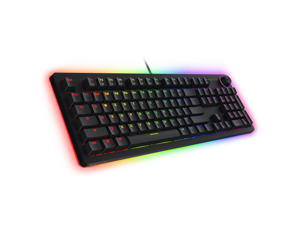 Tecware Spectre Pro, RGB Mechanical Keyboard, RGB LED, Volume Wheel, Underglow, Outemu Brown Switch