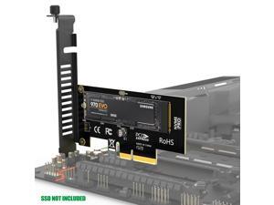 AMPCOM M.2 NVME SSD to PCIE Adapter Card, 40Gbps SSD PCI X4 3.0 Adapter for Desktop PC, PCI-E GEN3 Full Speed AMPCOM M.2 NVME SSD to PCIE Adapter Card, 40Gbps SSD PCI X4 3.0 Adapter for Desktop PC, PCI-E GEN3 Full Speed