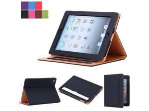 New Soft Leather Folio Wallet Smart Case Cover Sleep Wake Stand For iPad New Soft Leather Folio Wallet Smart Case Cover Sleep Wake Stand For iPad