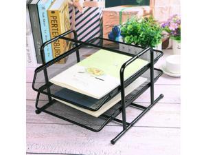 2-Tiers Office Steel Mesh Document Tray File Basket Organizer ® 2-Tiers Office Steel Mesh Document Tray File Basket Organizer ®