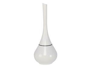 Compact Plastic Anti-Splash Toilet Bowl Brush with Holder - LIVINGbasics™ Compact Plastic Anti-Splash Toilet Bowl Brush with Holder - LIVINGbasics™
