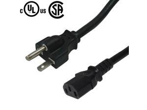 NEMA 6-15P to IEC C13 Power Cable - 14AWG SJT NEMA 6-15P to IEC C13 Power Cable - 14AWG SJT