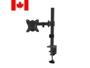 Single Arm Monitor Desk Table Mount Stand/For 1 LCD Fully Swivel Clamp upto 27” Single Arm Monitor Desk Table Mount Stand/For 1 LCD Fully Swivel Clamp upto 27”