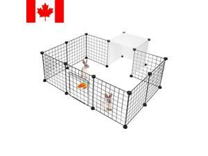 14-Panels Small Animals Dog Rabbit Pet Playpen Cage Metal Wire Yard Fence 14-Panels Small Animals Dog Rabbit Pet Playpen Cage Metal Wire Yard Fence