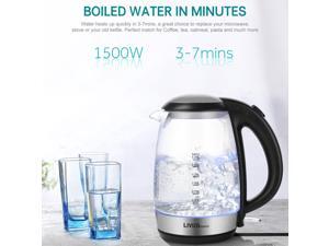 Glass Electric Kettle 1.7L w/ LED Indicator Auto Shut Off 1500W NEW Kitchen Tool Glass Electric Kettle 1.7L w/ LED Indicator Auto Shut Off 1500W NEW Kitchen Tool