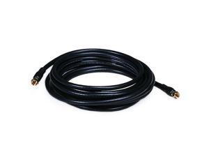 RG6 18AWG 75Ohm Quad Shield CL2 Coaxial Cable with F Type Connector 15ft RG6 18AWG 75Ohm Quad Shield CL2 Coaxial Cable with F Type Connector 15ft