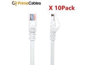 10PK 3ft White High Quality Cat5e 350MHz UTP RJ45 Ethernet Network Cable 10PK 3ft White High Quality Cat5e 350MHz UTP RJ45 Ethernet Network Cable