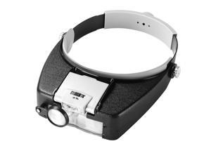 Headband Headset LED Head Lamp Light Jeweler Magnifier Magnifying Glass Loupe Headband Headset LED Head Lamp Light Jeweler Magnifier Magnifying Glass Loupe