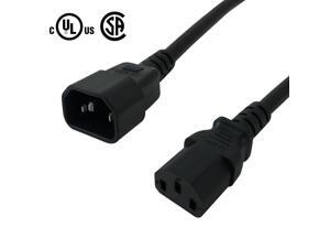 IEC C13 to IEC C14 Power Cable - 16AWG SJT IEC C13 to IEC C14 Power Cable - 16AWG SJT