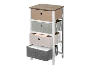 4-Drawer Storage Organizer Unit For Closet,Bedroom LivingRoom Entryway MDF Pine 4-Drawer Storage Organizer Unit For Closet,Bedroom LivingRoom Entryway MDF Pine