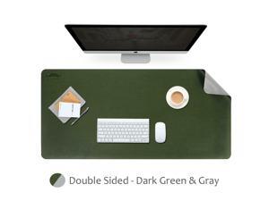 Dark Green Gray Dual-Sided Extended Mouse Pad PU Material 900mm x 450mm Dark Green Gray Dual-Sided Extended Mouse Pad PU Material 900mm x 450mm