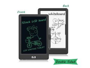 10-Inch Double-Sided LCD Writing Tablet,Erasable Portable Doodle Board-Moustache 10-Inch Double-Sided LCD Writing Tablet,Erasable Portable Doodle Board-Moustache