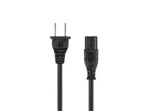 ® 18AWG Power Cord Cable, NEMA 1-15P to IEC-320-C7 ® 18AWG Power Cord Cable, NEMA 1-15P to IEC-320-C7