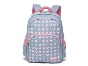 ® Children Kids Schoolbag Backpack, 11.8" x 5.9" x 16.3", Gray ® Children Kids Schoolbag Backpack, 11.8" x 5.9" x 16.3", Gray