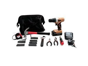 70PCS 20V Lithium Ion Compact Cordless Drill Tool Kits Home Project Repairment 70PCS 20V Lithium Ion Compact Cordless Drill Tool Kits Home Project Repairment